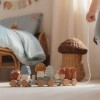 Houten blokkentrein - Forest friends 